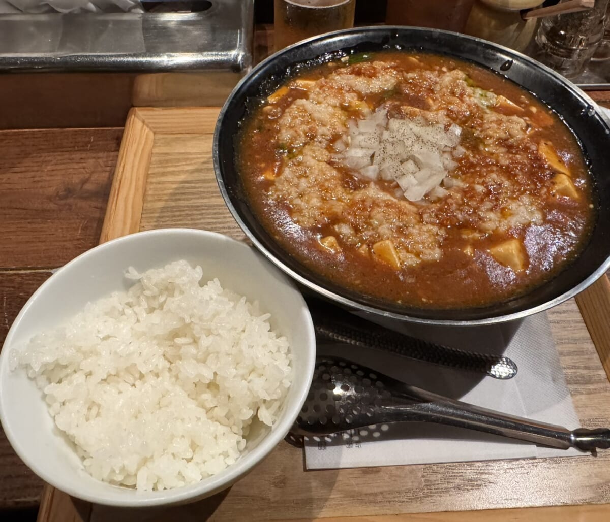 麻婆麺が食べれる新潟 三宝亭 東京ラボ 中目黒店に行ってきました