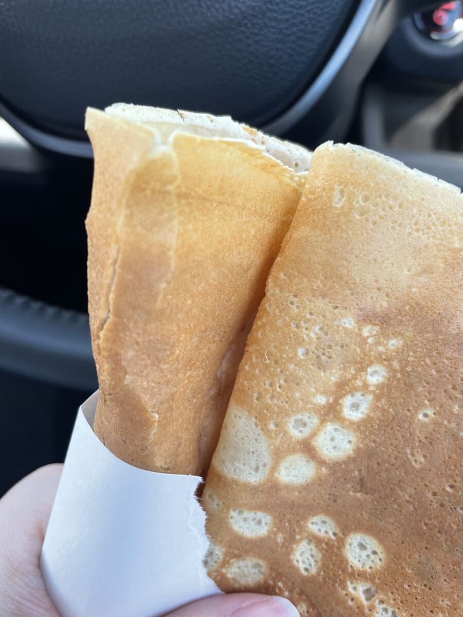 手作りクレープ