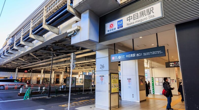 中目黒駅について