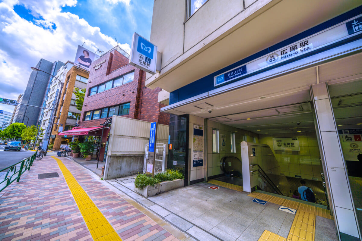 広尾駅について